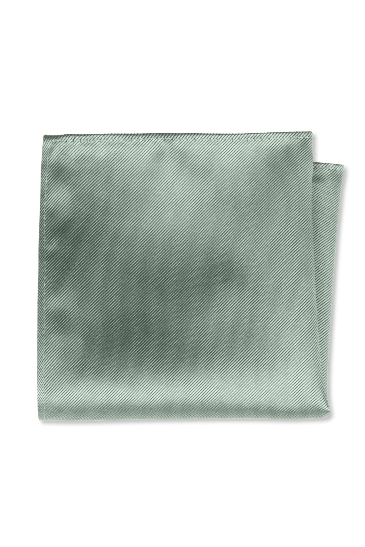 Dusty Sage Solid Pocket Square