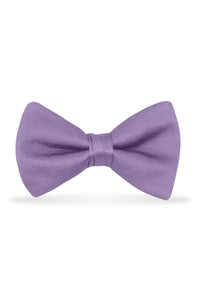 Lavender Simply Solids Bow Tie