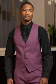 Couture 1910 Violet Stretch Fullback Vest