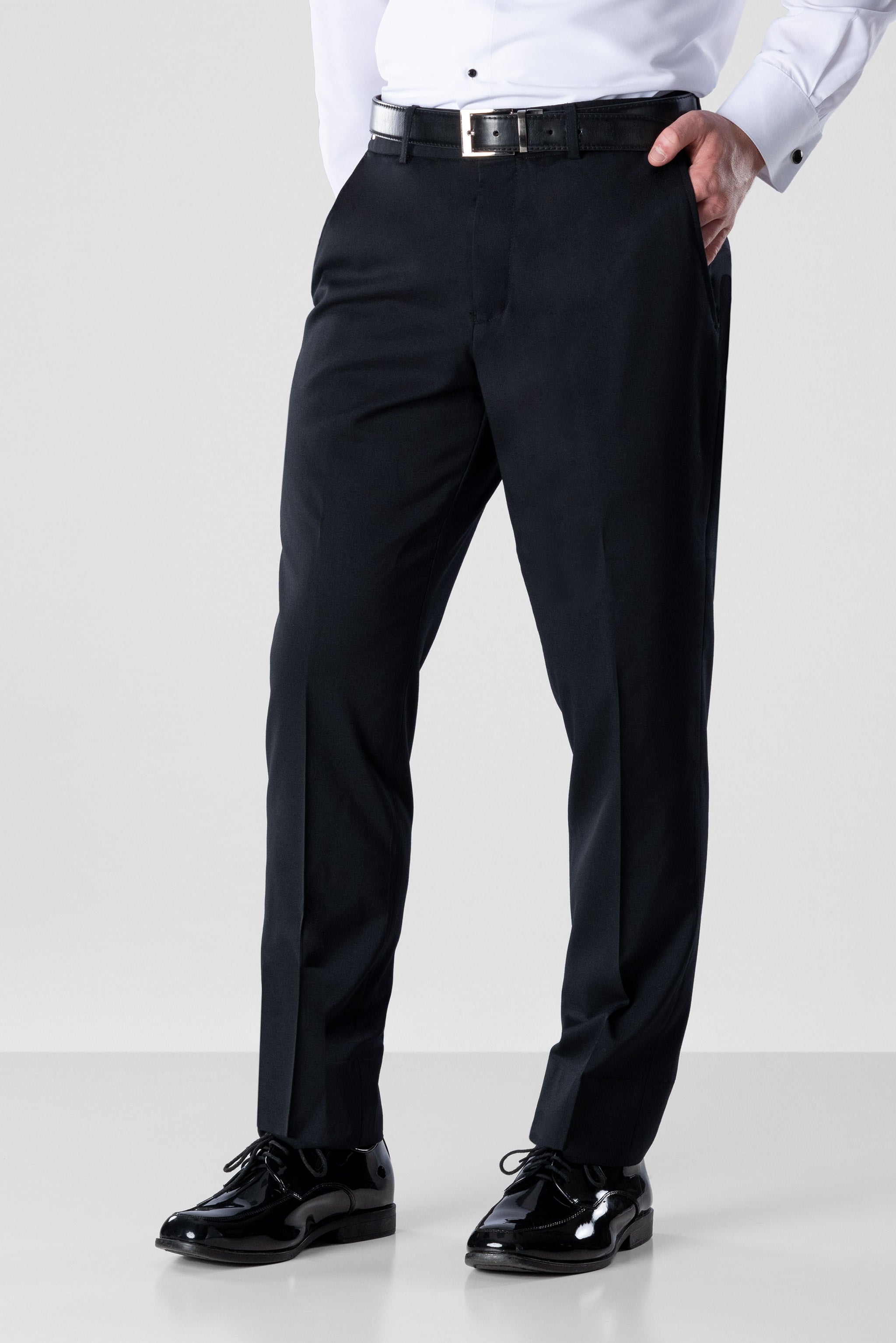 Skinny leg fashion suit pants