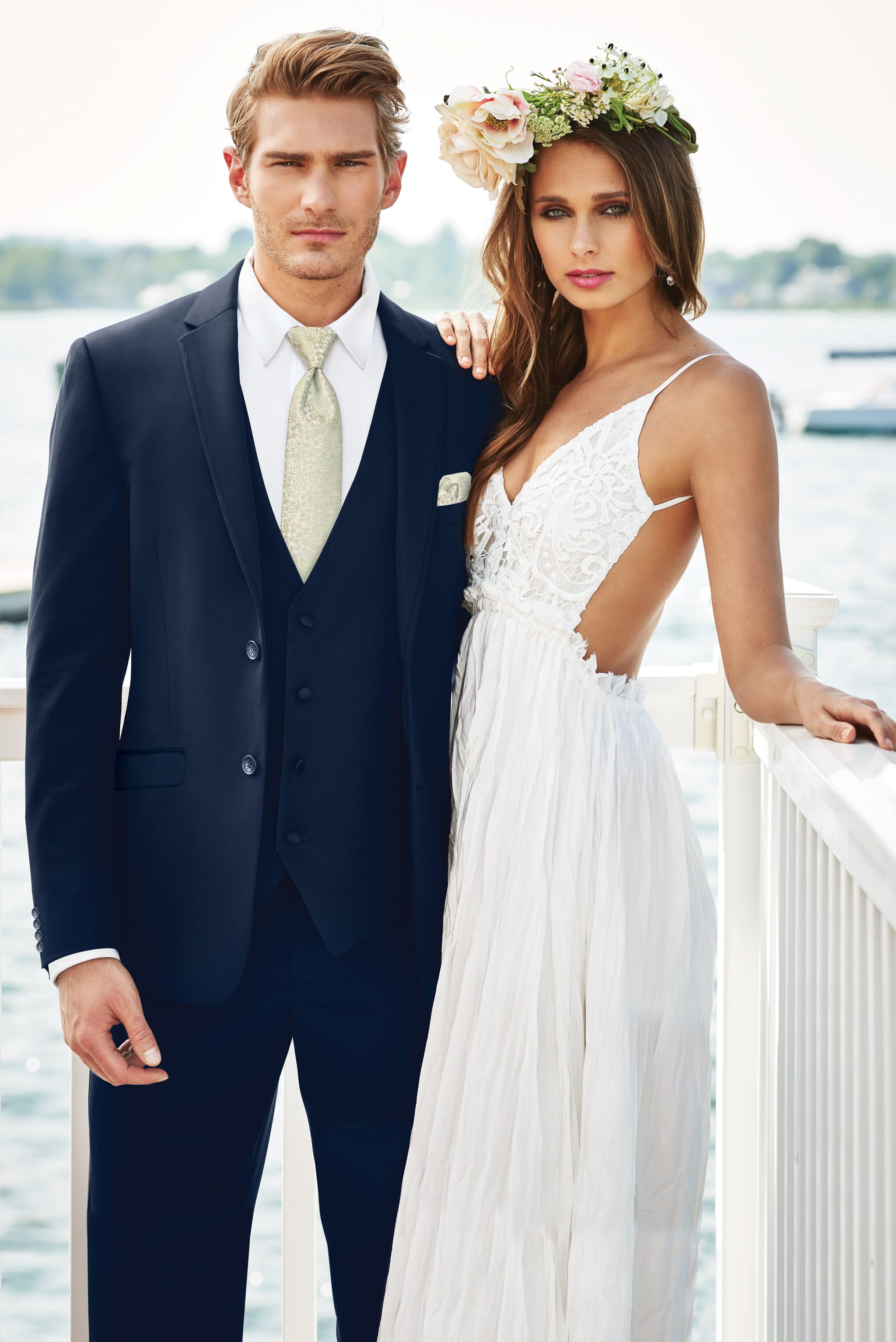 Navy Sterling Wedding Suit- Jim's Formal Wear