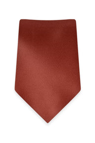 Rust Simply Solids Windsor Tie