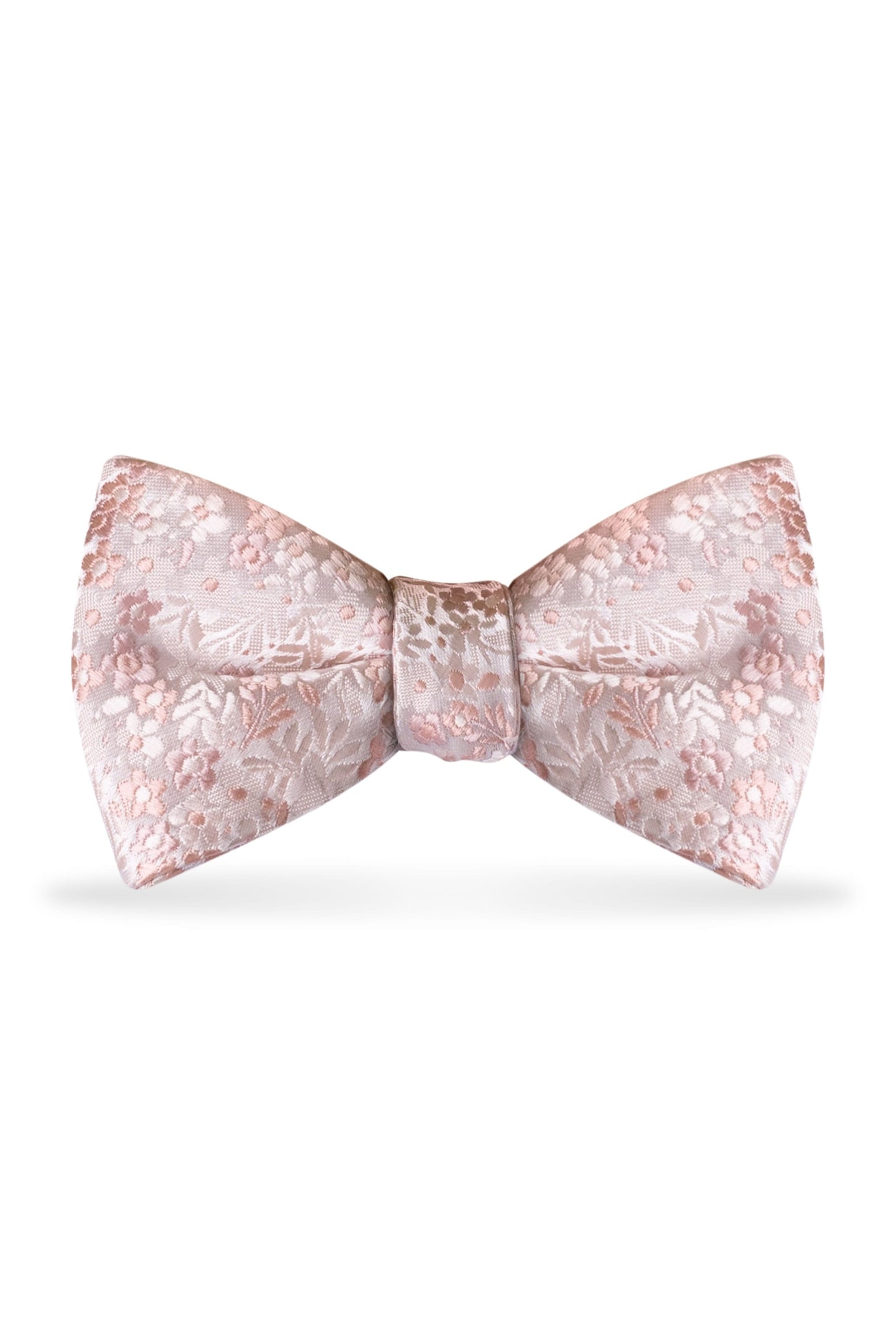 Floral Blush Bow Tie – Detail