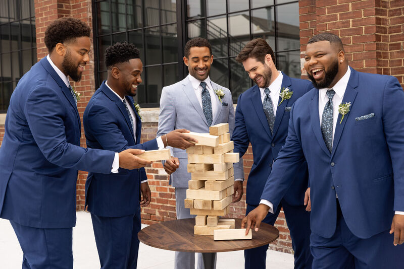 How to Style a Blue Suit