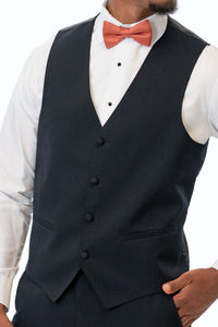 Black Performance Stretch Vest