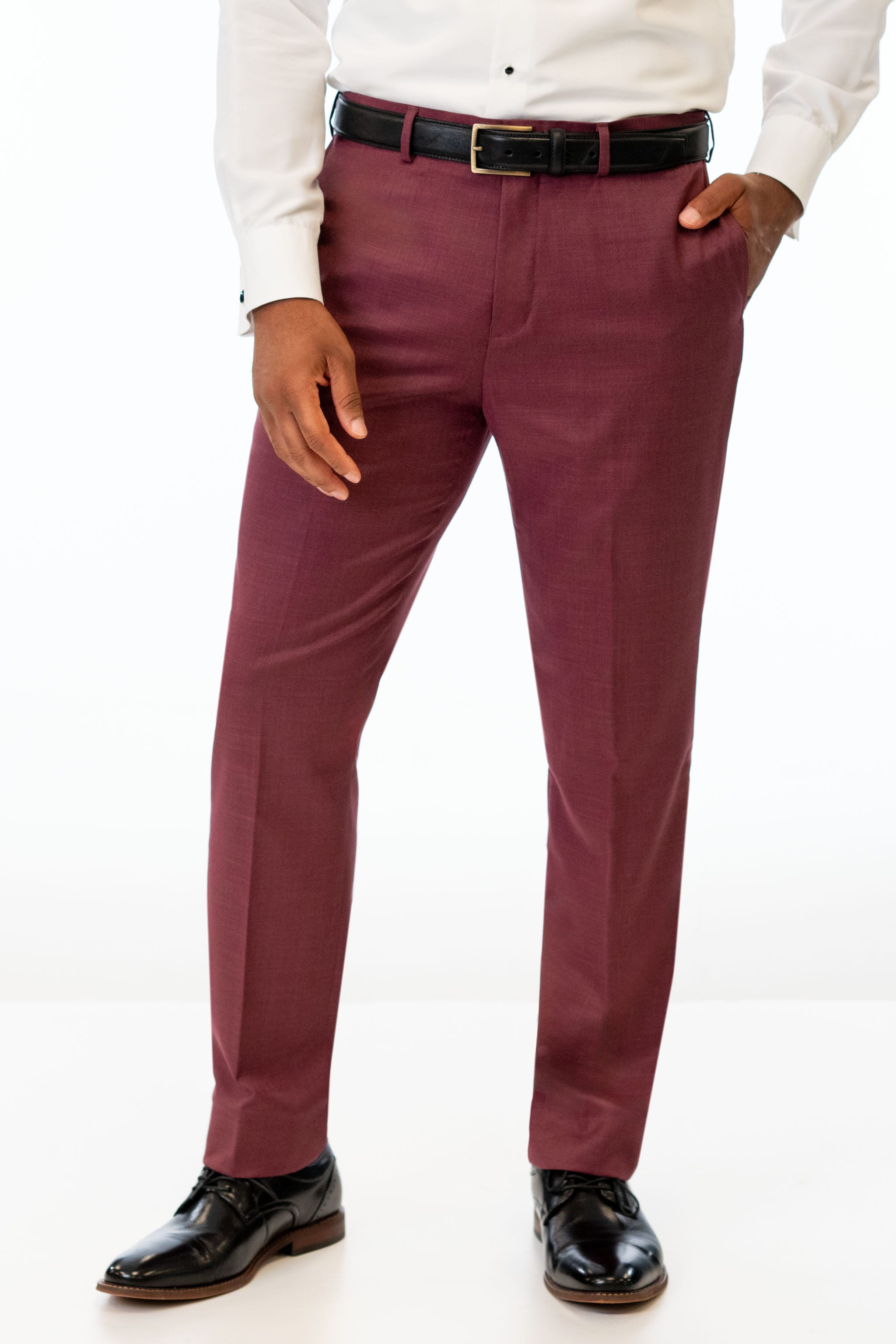 Brick Stretch Slim Fit Suit Pants