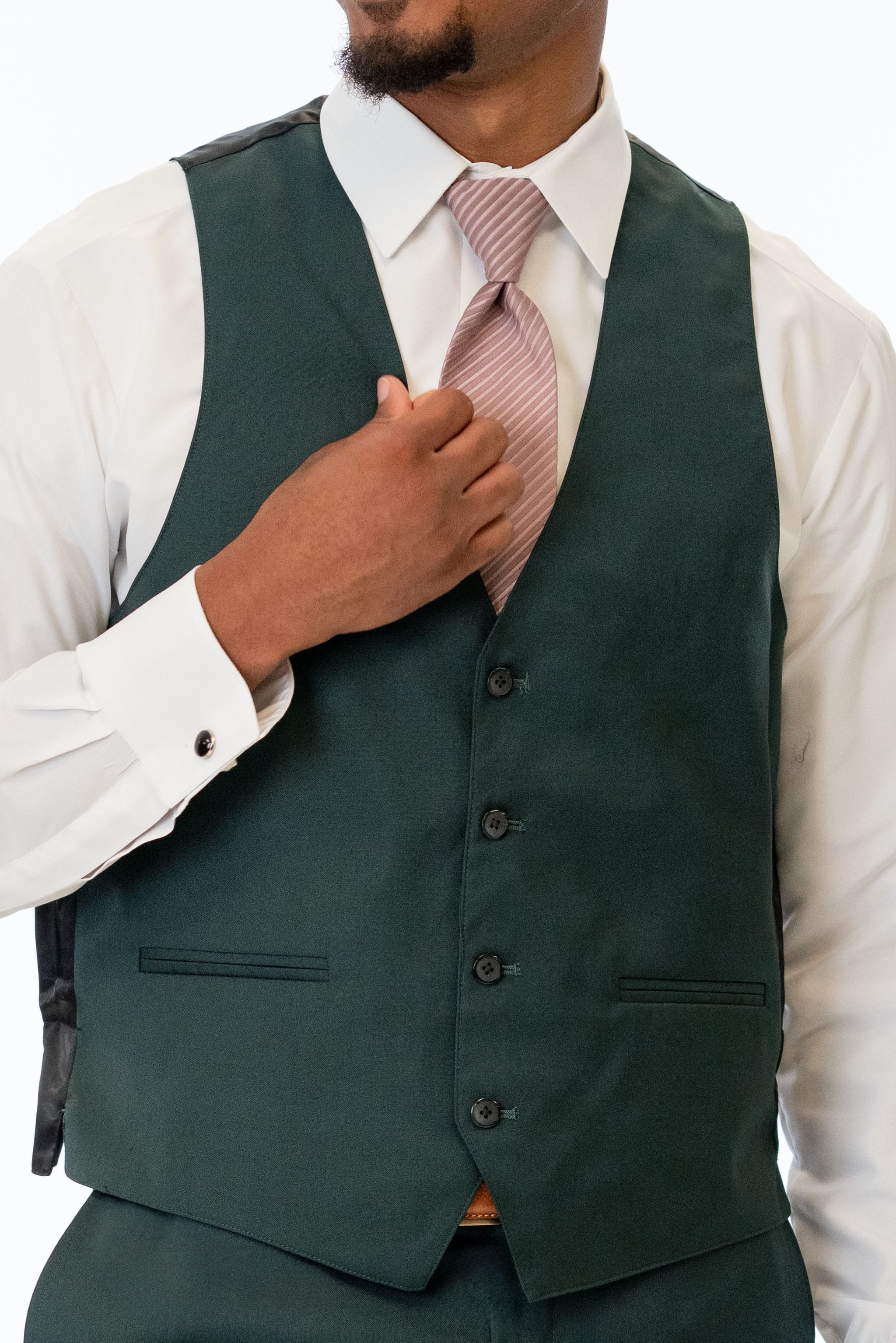 Dark Green Stretch Vest