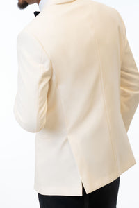 Ivory Dinner Jacket back