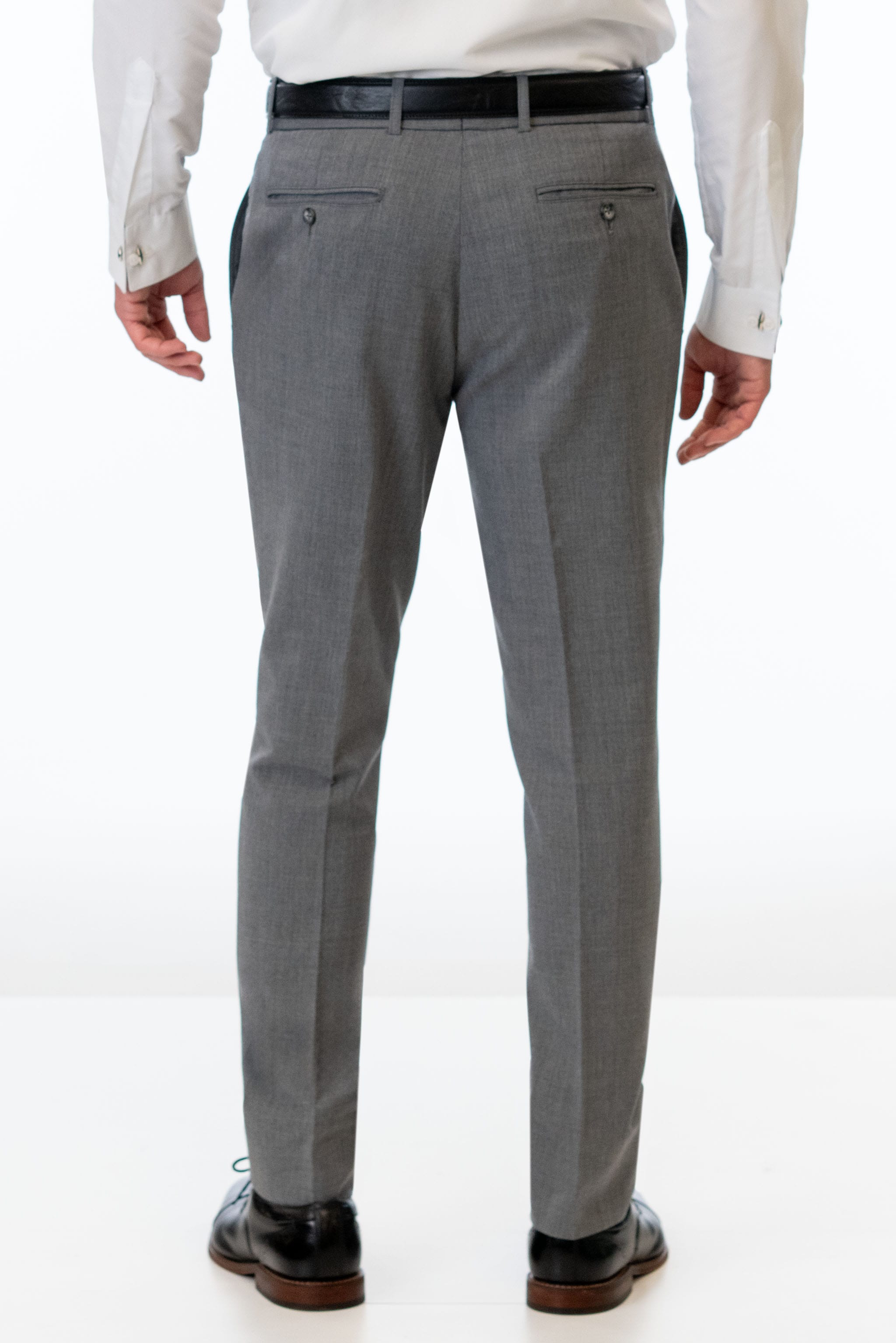 Medium Grey Performance Slim Fit Suit Pants - Jim's Formal Wear Jim's Formal Wear Shop Medium Grey Performance Slim Fit Suit Pants - Jim's Formal Wear Jim's Formal Wear Shop