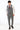 man wearing Medium Grey Performance Stretch Slim Fit Suit pants and vest