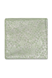 Sage Floral Pocket Square