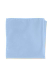 Lite Blue Solid Pocket Square