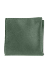 Eucalyptus Solid Pocket Square