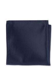 Marine Solid Pocket Square