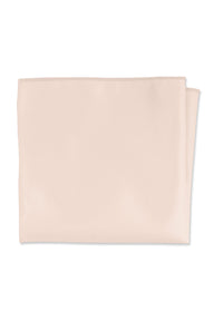 Blush Solid Pocket Square