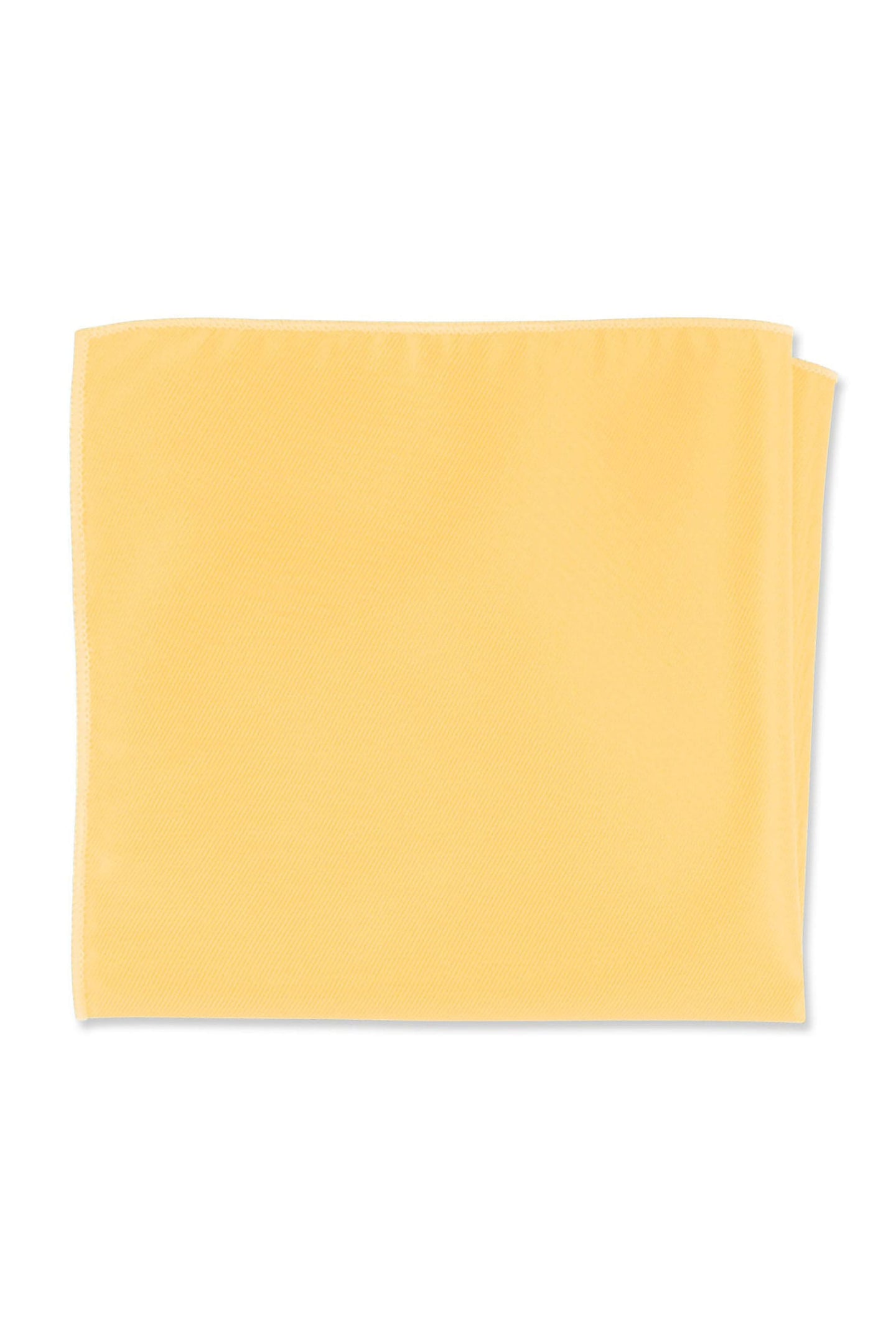 Gold Solid Pocket Square