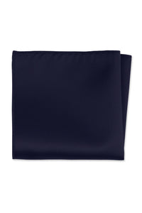 Navy Solid Pocket Square