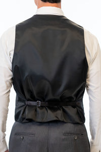 Back of Steel Grey Sterling Vest