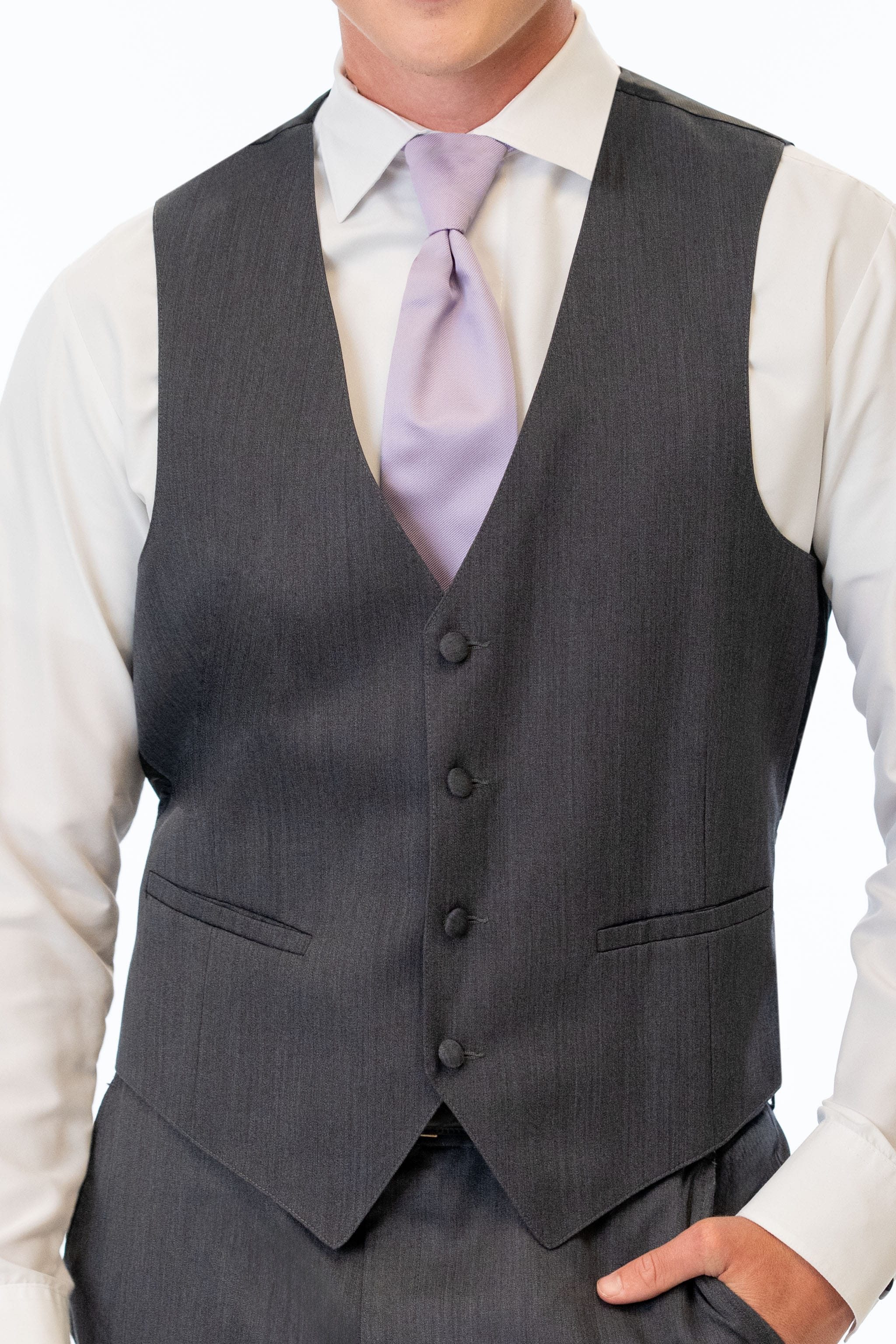 Steel Grey Sterling Vest