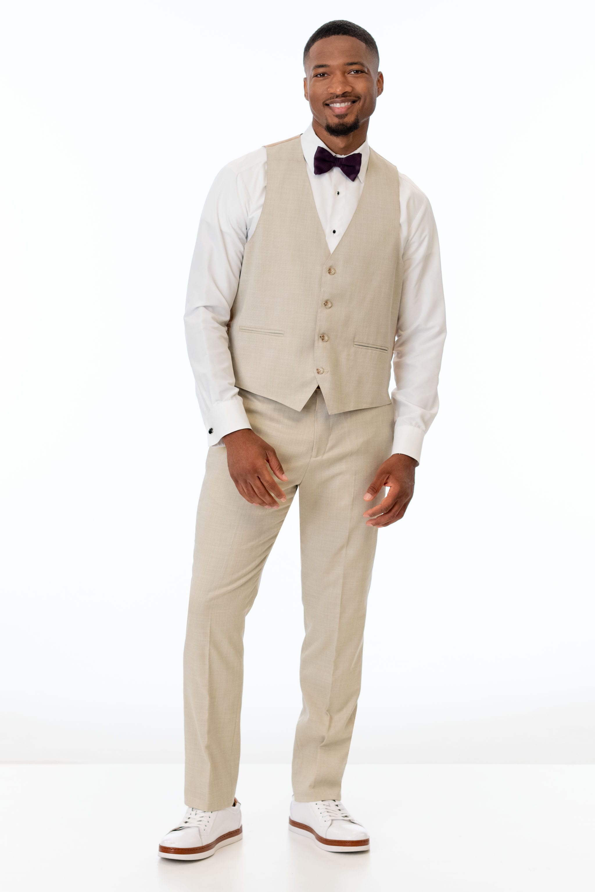 Tan Slim Fit Suit Pants - Jim's Formal Wear 52 Regular Tan Slim Fit Suit Pants - Jim's Formal Wear 52 Regular