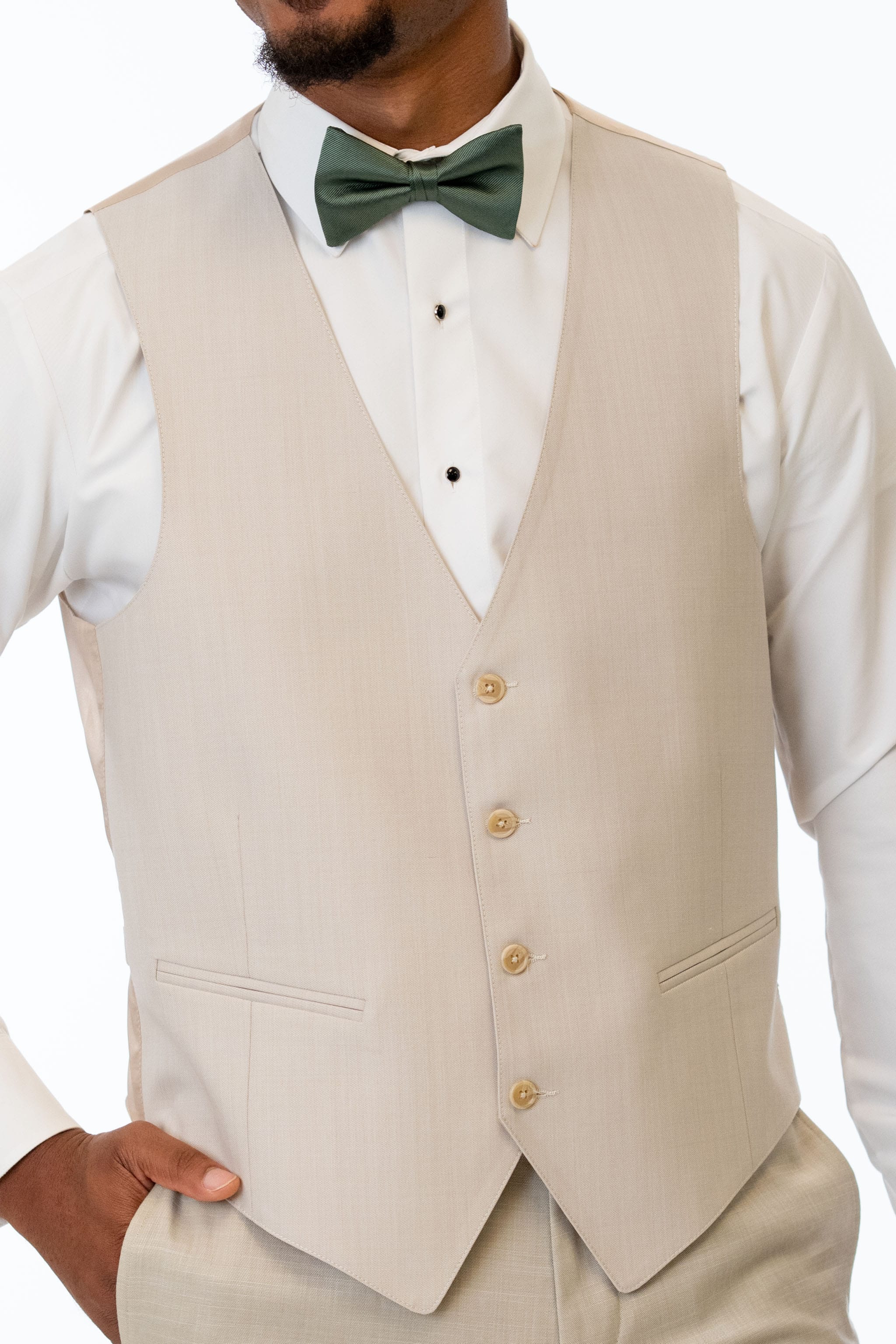 Tan Performance Stretch Vest