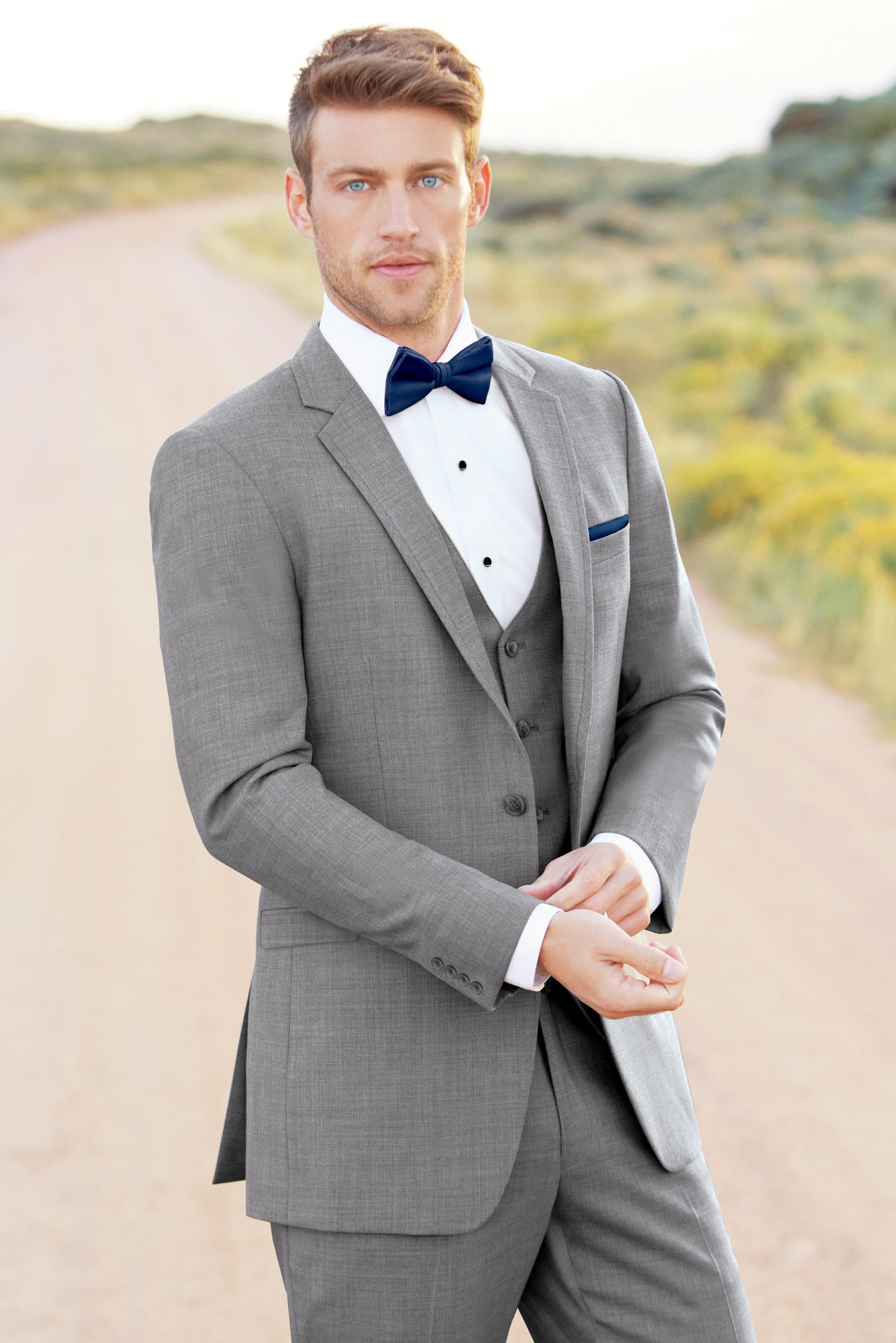 Heather Grey Clayton Suit Separates Vest – Jim's Formal Wear