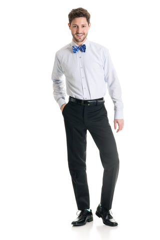 Ivory White Brocade Shawl Lapel Tuxedo Suit w/ Black wool Pants – ROGUE NG