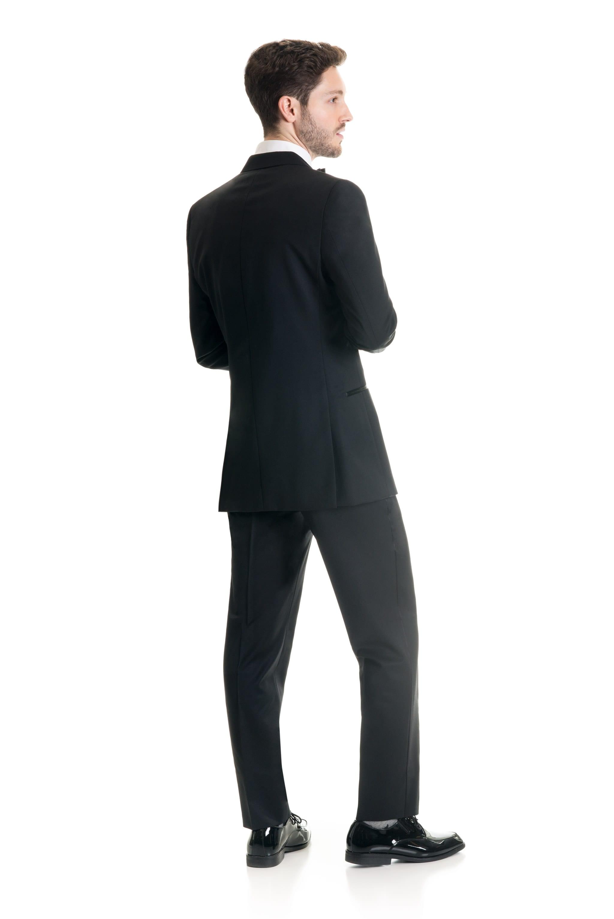 Black Slim Fit Tuxedo Coat | Jim's Formal Wear Shop Black Slim Fit Tuxedo Coat | Jim's Formal Wear Shop