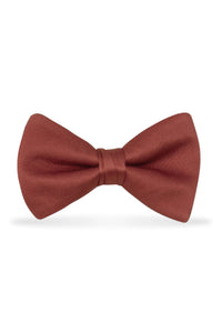 Cinnamon Simply Solids Bow Tie