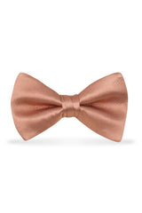 Desert Coral Simply Solids bow tie