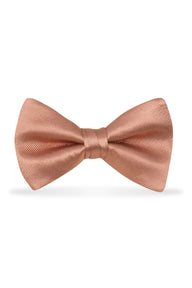 Desert Coral Simply Solids bow tie