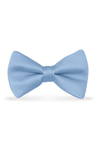 Lite Blue Simply Solids Bow Tie