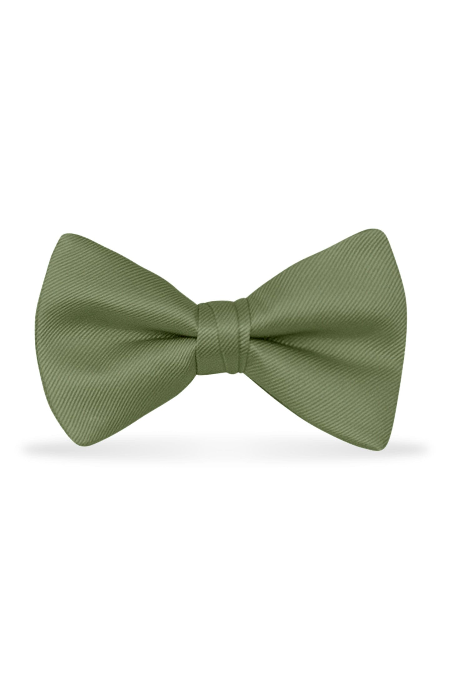 Simply Solids Olive Bow Tie