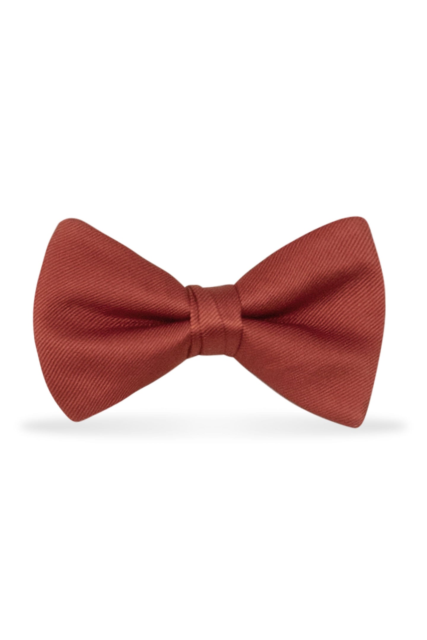 Rust Simply Solids Bow Tie