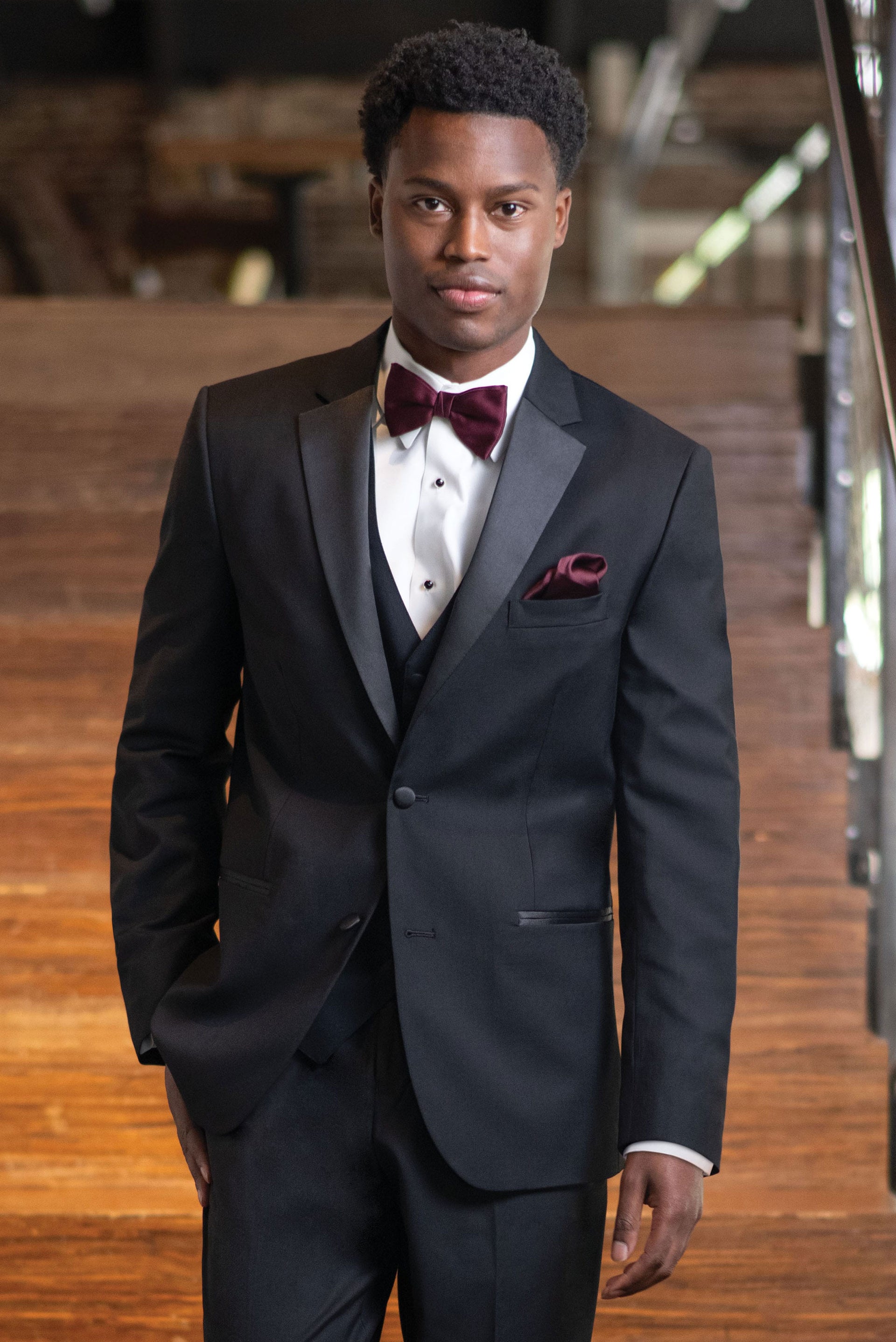 Suit Black Blazer With Red Tie Men Black Suits Designer Grooms