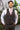 Dark Brown Stretch Slim Fit Suit Vest