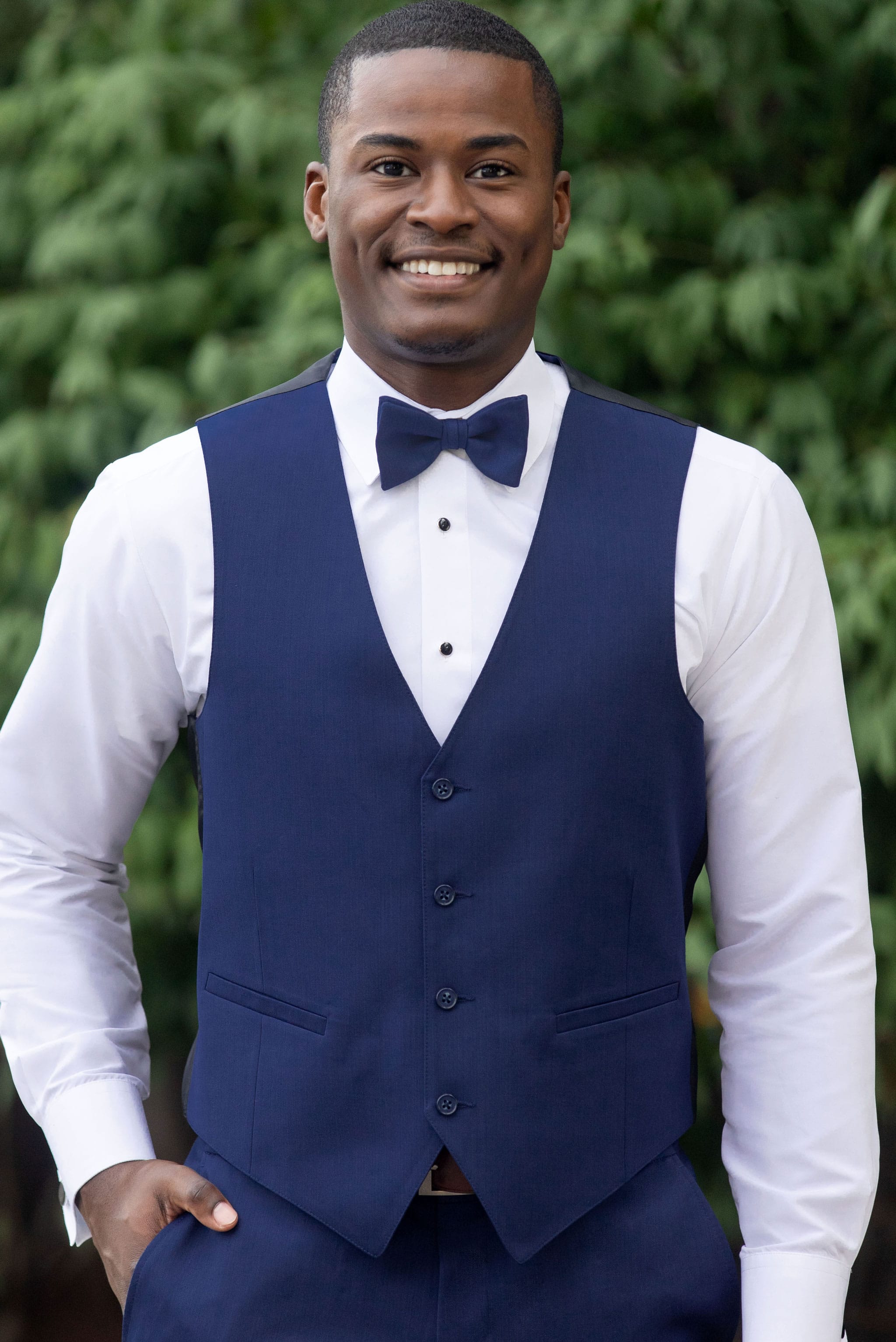 Blue Performance Slim Fit Suit Pants | Jim's Formal Wear Shop