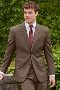 Brown Archer Suit Separates Vest