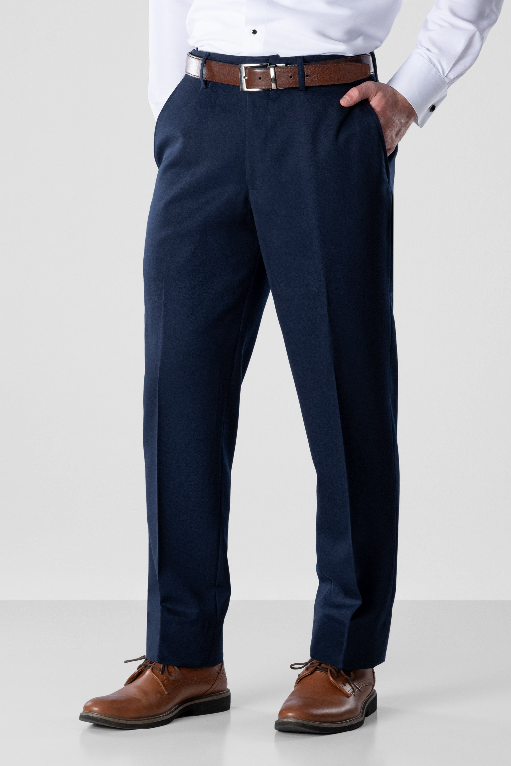 Navy Sterling Slim Fit Suit Pants - Jim's Formal Wear 40 Long Navy Sterling Slim Fit Suit Pants - Jim's Formal Wear 40 Long