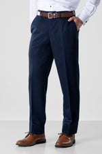 Navy Sterling Slim Fit Suit Pants