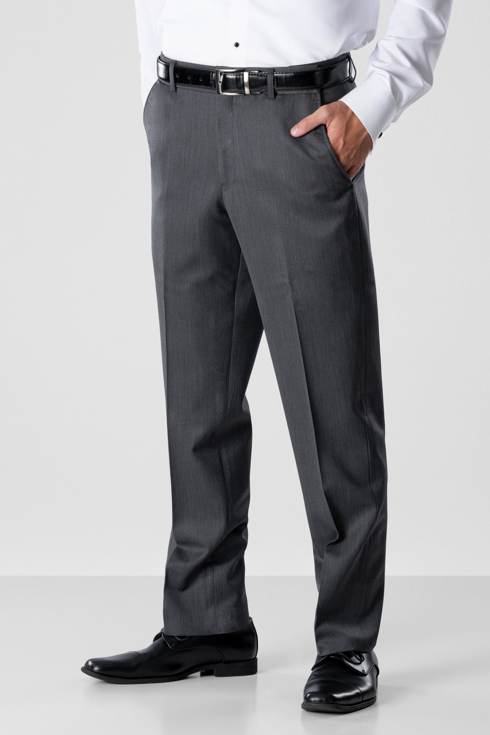 Steel Grey Sterling Slim Fit Suit Pants - Jim's Formal Wear 34 Long Steel Grey Sterling Slim Fit Suit Pants - Jim's Formal Wear 34 Long