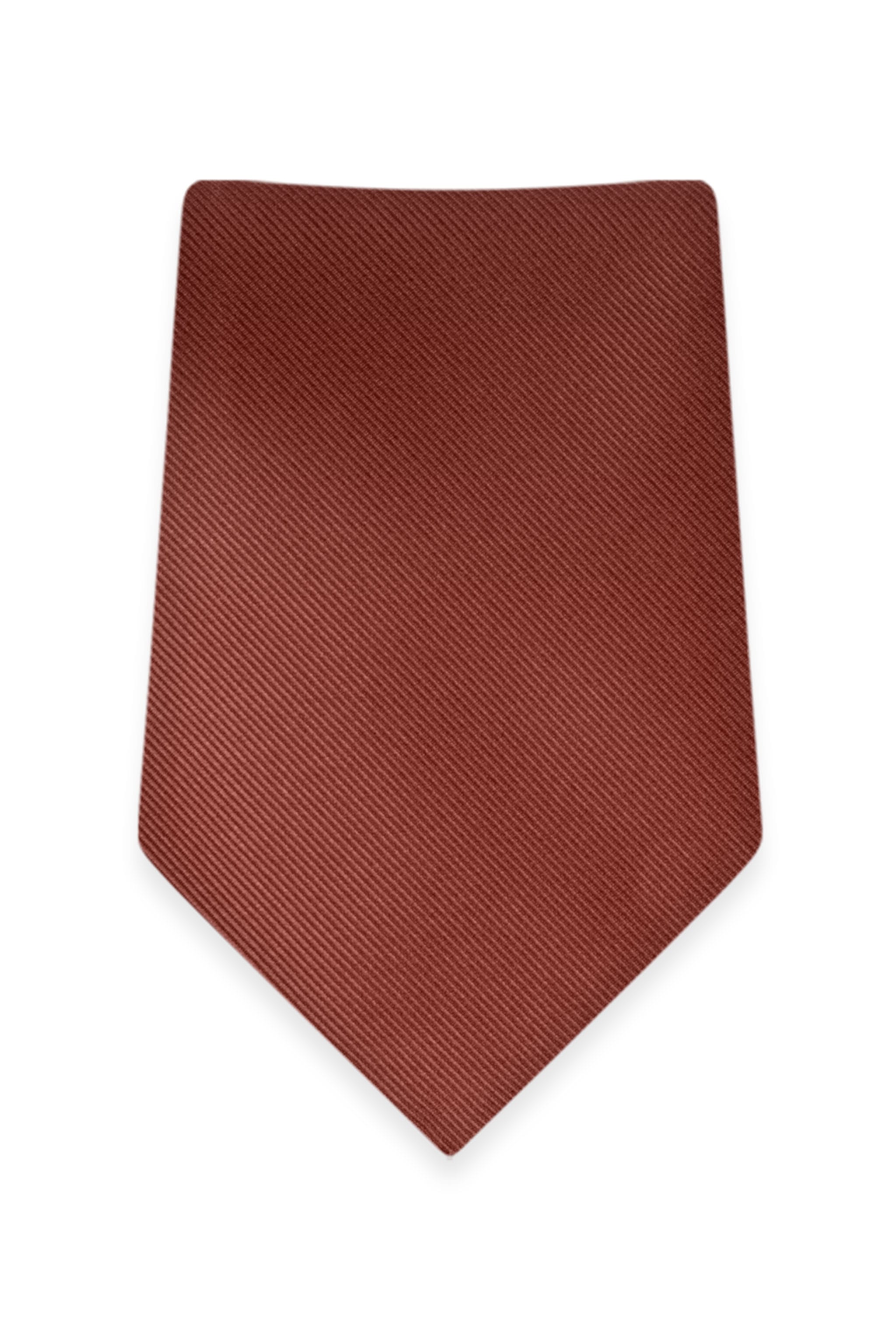 Cinnamon Simply Solids Windsor Tie