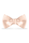  Solid Blush Bow Tie - Detail