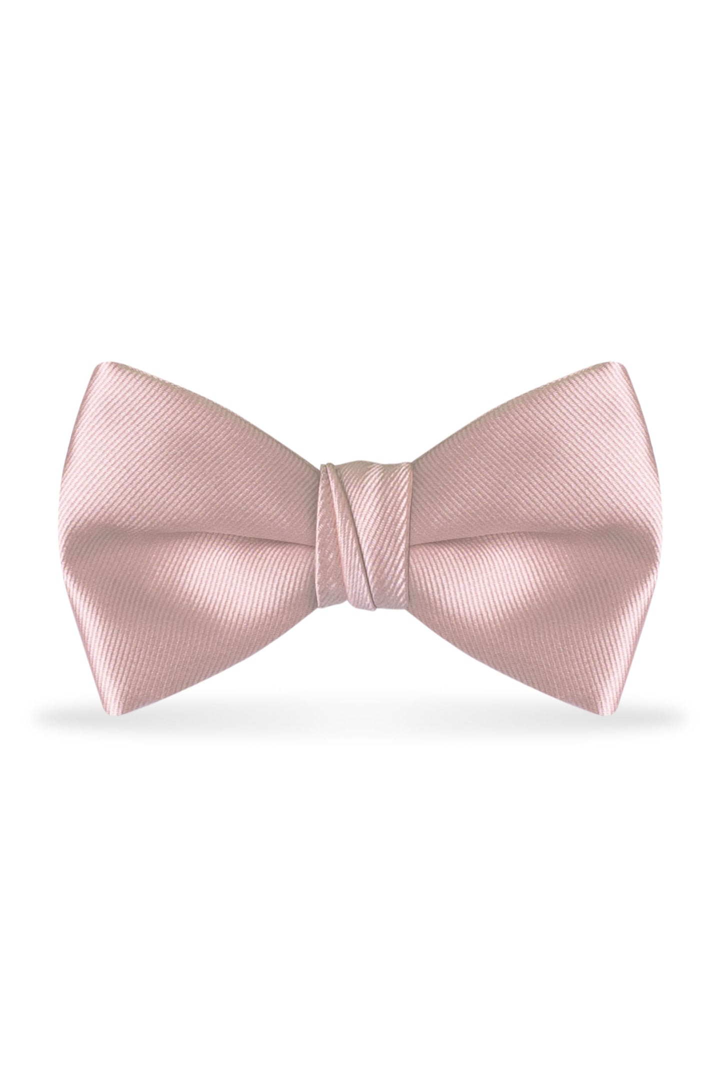 Solid First Blush Bow Tie - Detail