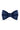 Solid Navy Bow Tie - Detail