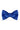 Solid Royal Blue Bow Tie - Detail