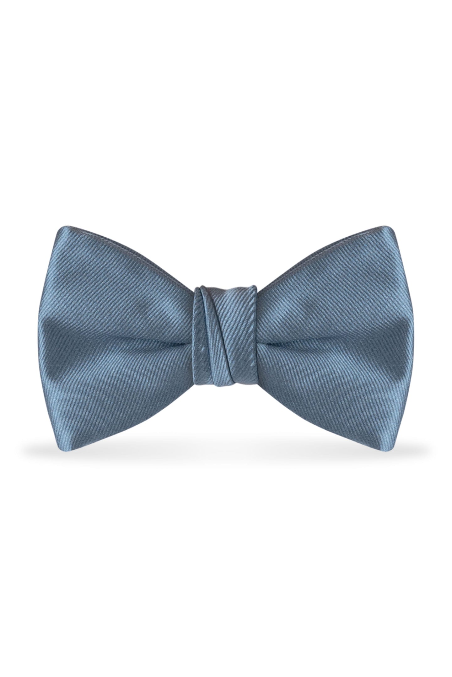 Michael Kors Solid Slate Blue Bow Tie