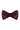 Floral Apple Red Bow Tie – Detail