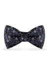 Floral Black Bow Tie – Detail