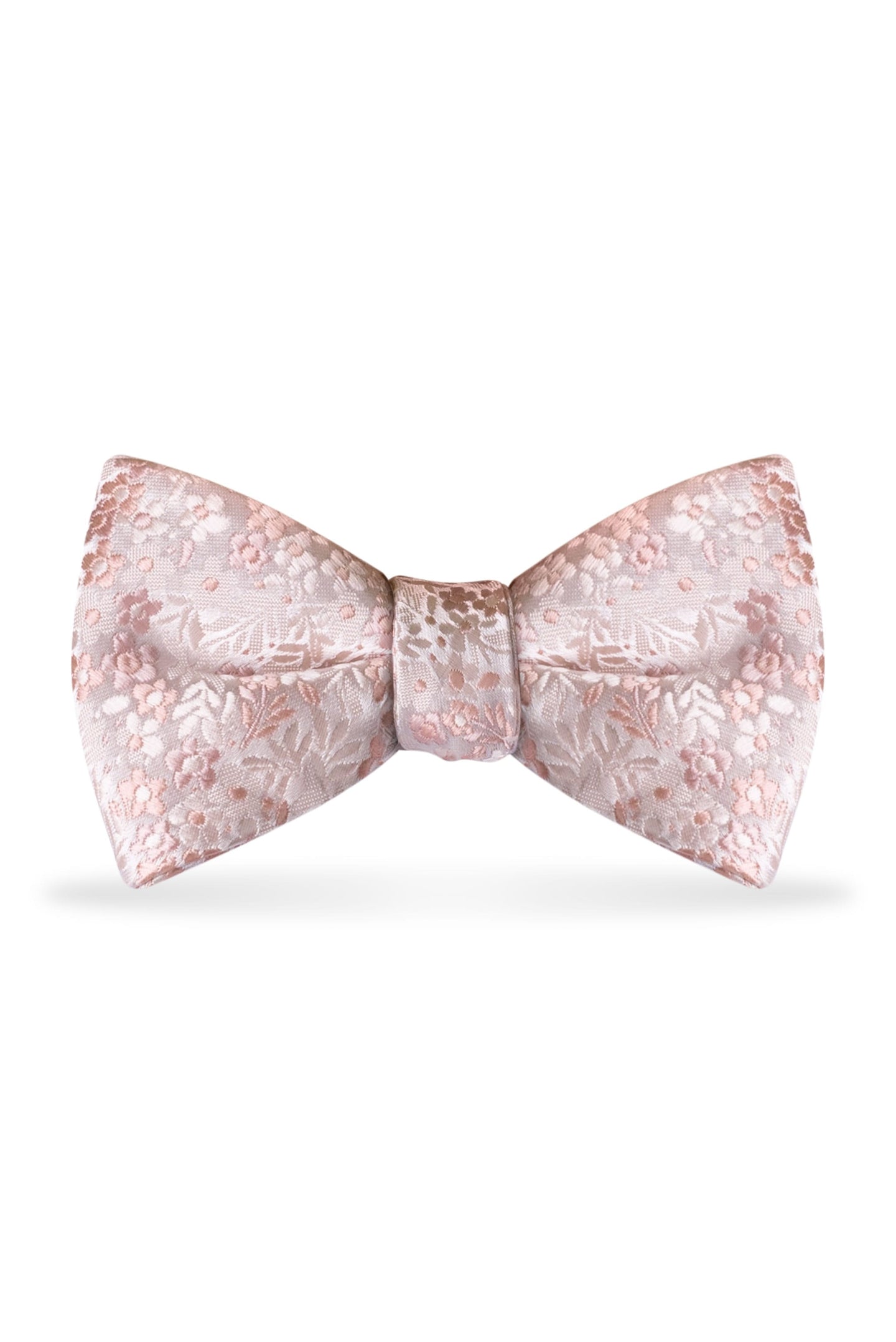 Floral Blush Bow Tie – Detail